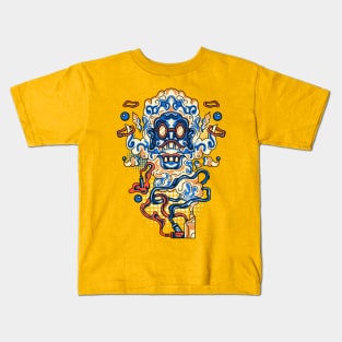 Illustration of Vapor Smoke Kids T-Shirt